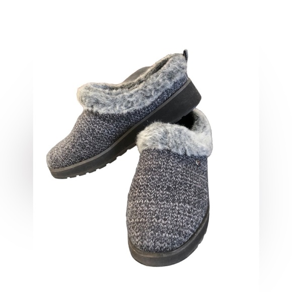 BOBS from Skechers Women's Keepsakes Delight Slipper Sweater Knit Gray Sz. 7.5 - Picture 4 of 7